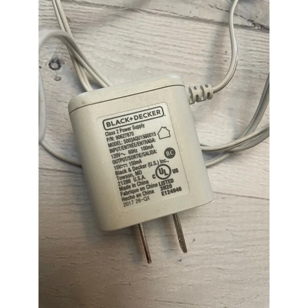 Black‎ & Decker Class 2 power supply